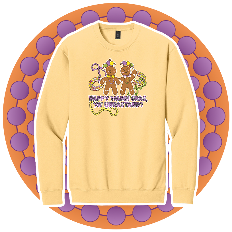 Happy Mardi Gras Sweatshirt