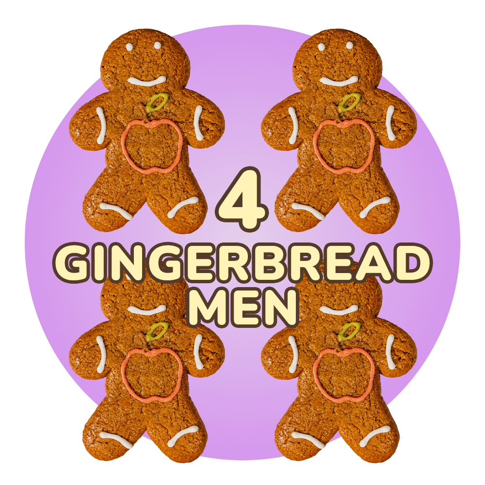Back to School Gingerbread Twins - Cookies