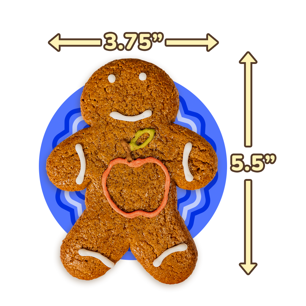 Back to School Gingerbread Twins - Cookies