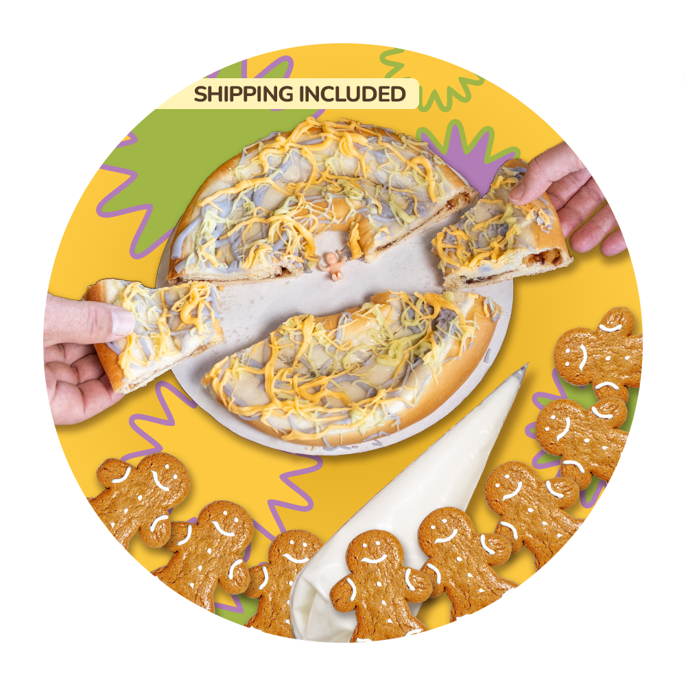 Gingerbread Twins King Cake Party