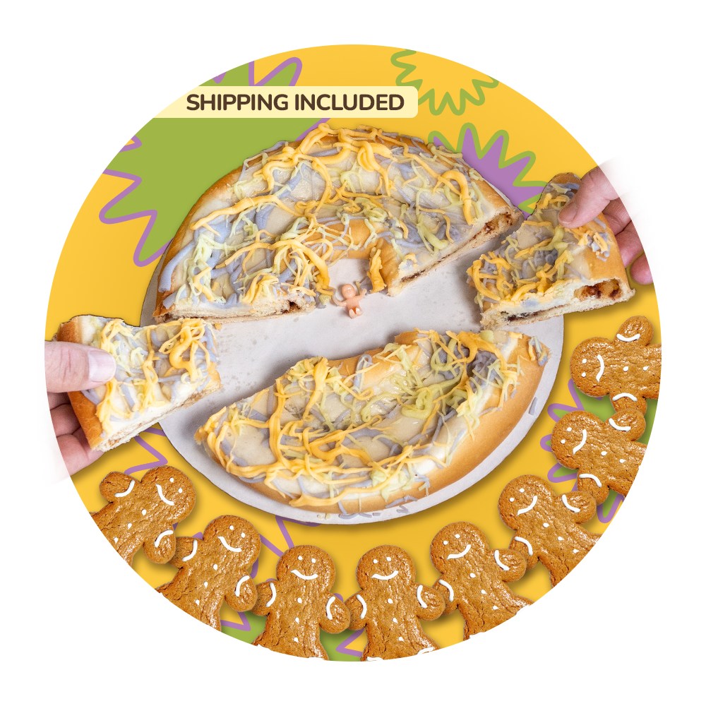 Gingerbread Twins King Cake Party