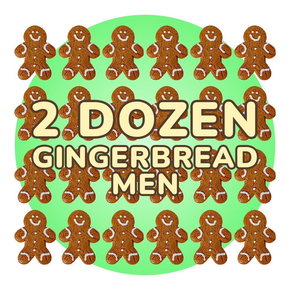 Gingerbread Twins Cookies