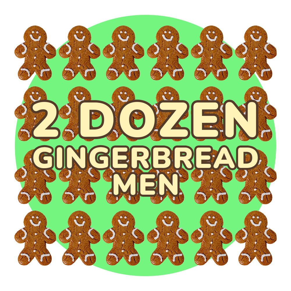 Gingerbread Twins Cookies