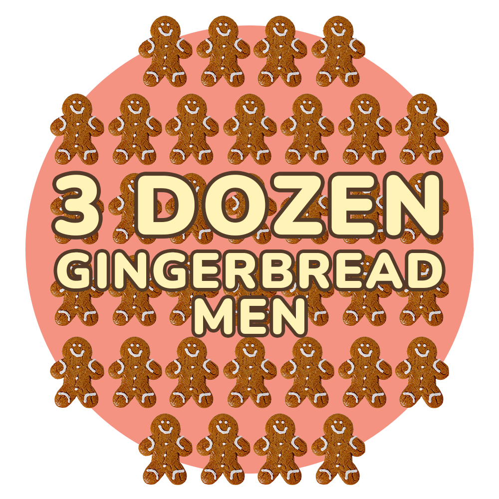 Gingerbread Twins Cookies