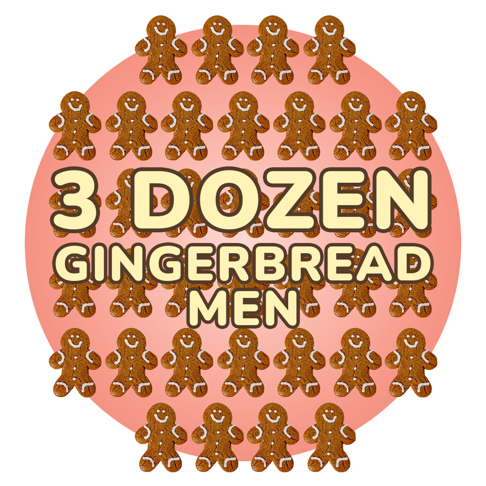 Gingerbread Twins Cookies