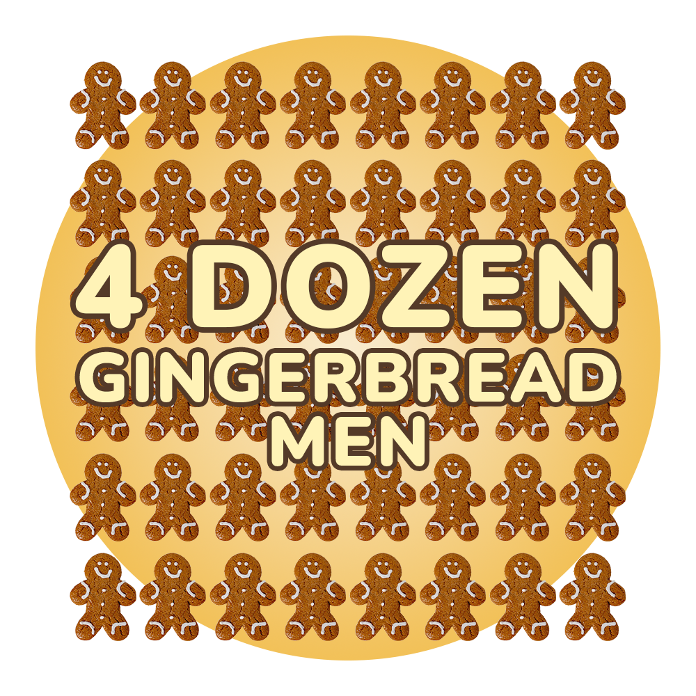 Gingerbread Twins Cookies