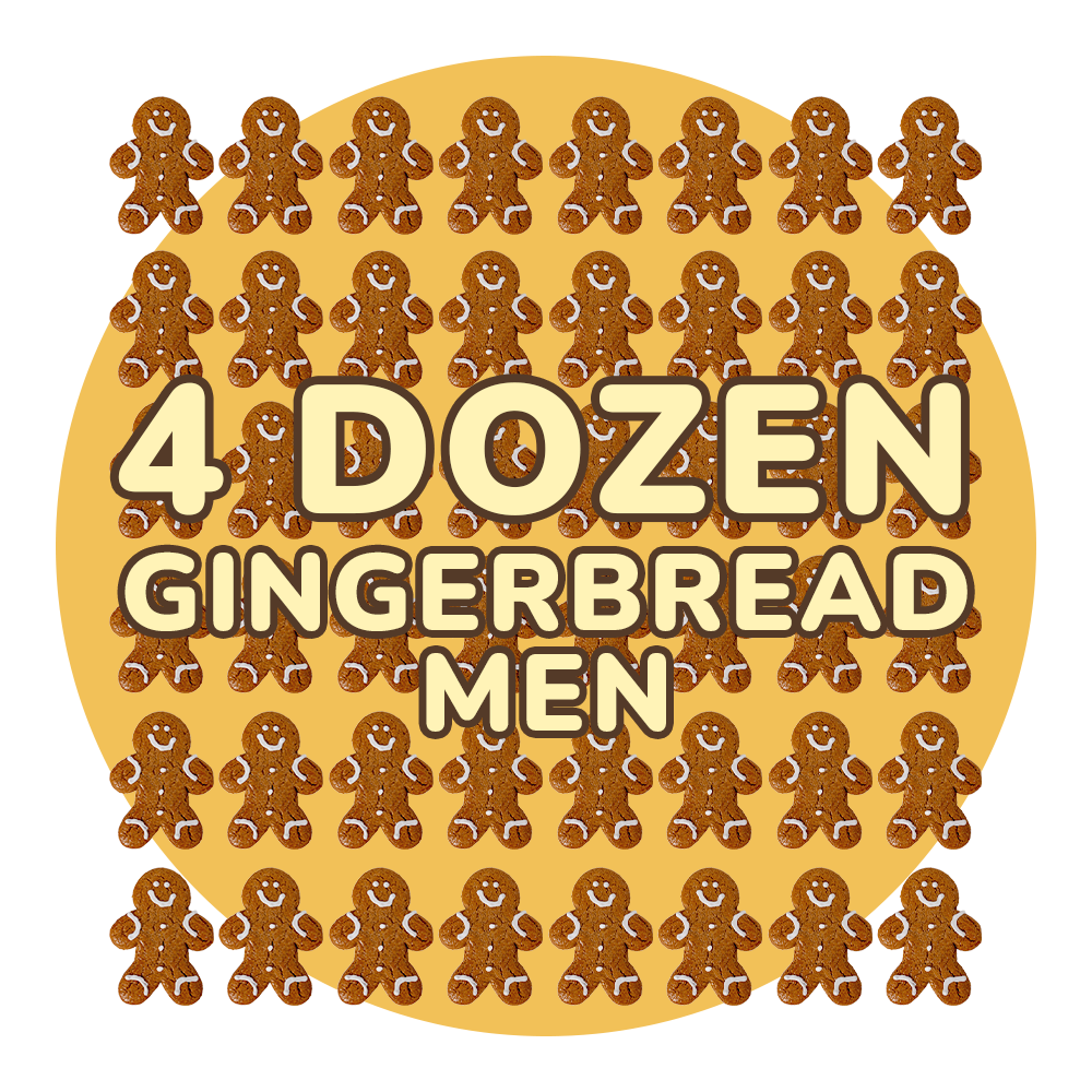 Gingerbread Twins Cookies