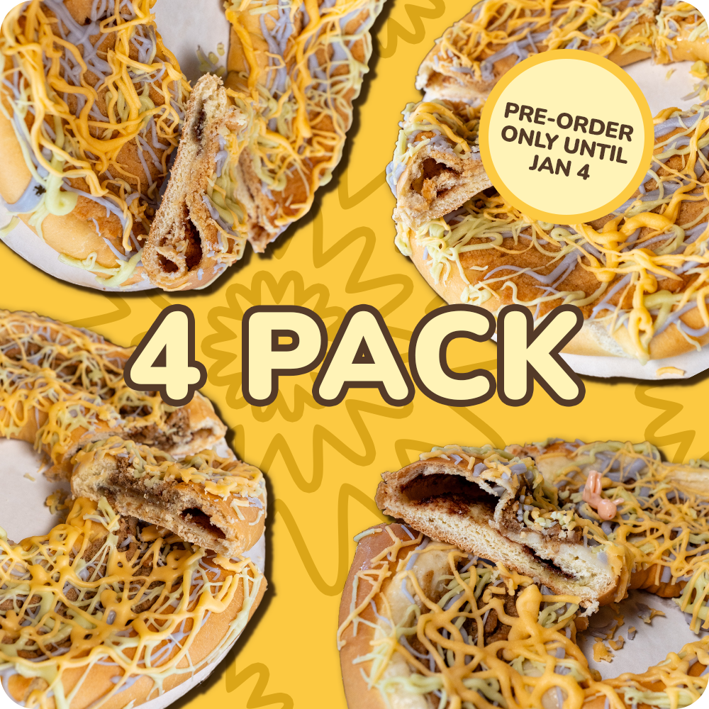 King Cake 4 Pack