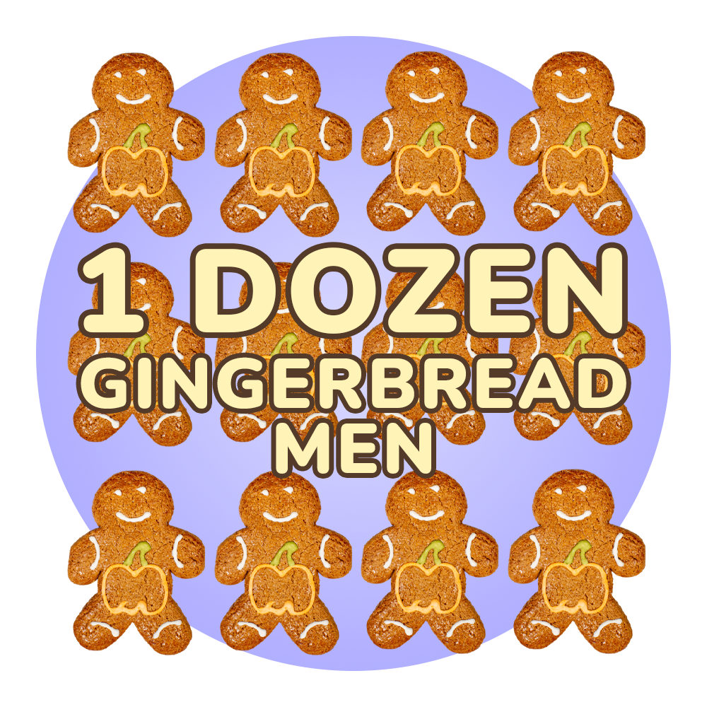 Pumpkin Patch Gingerbread Twins - Cookies