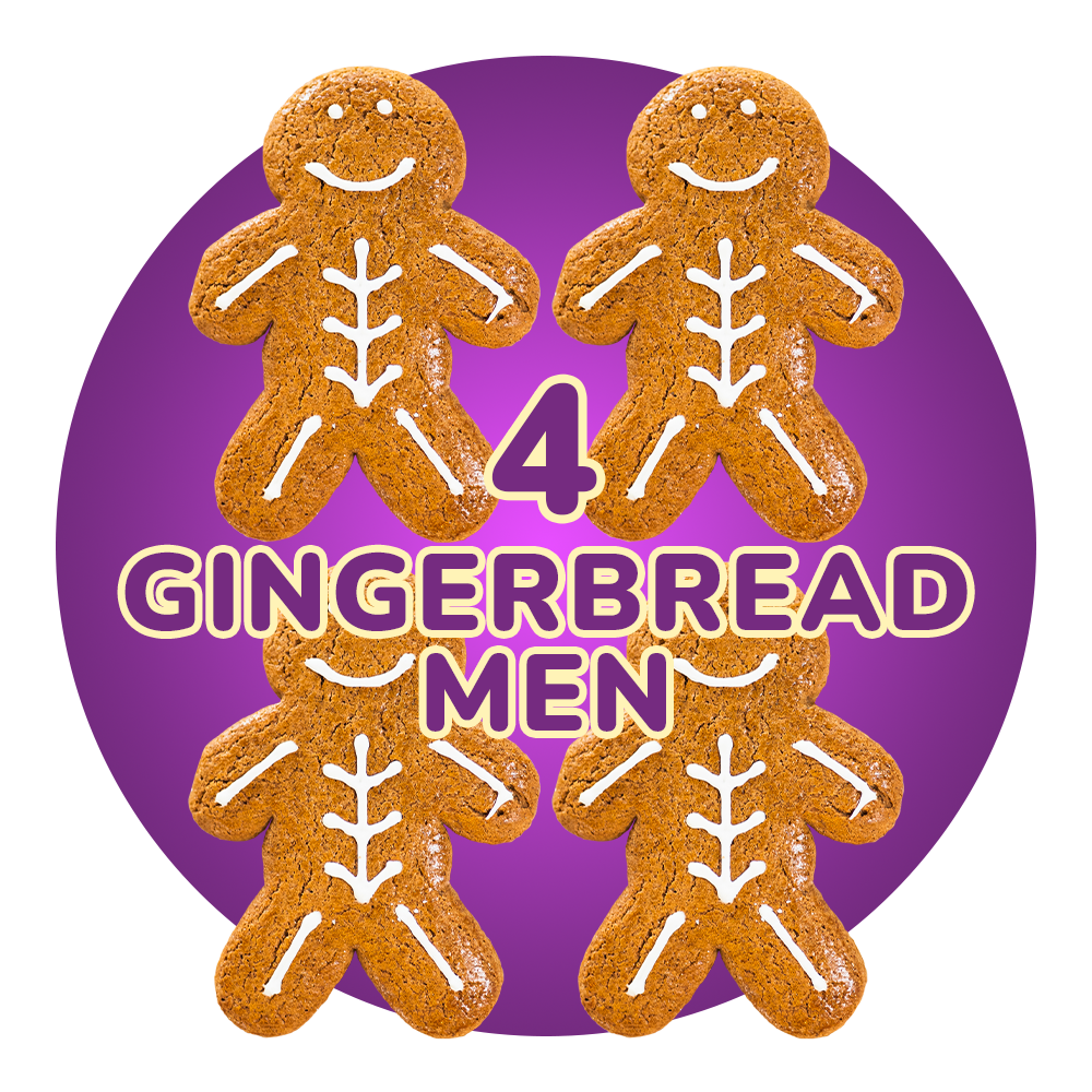 Scrumptious Skeleton Gingerbread Twins - Cookies