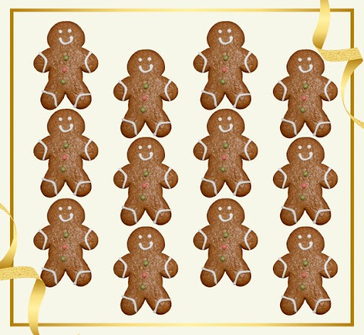 Gingerbread Twins - 12 Cookie Box